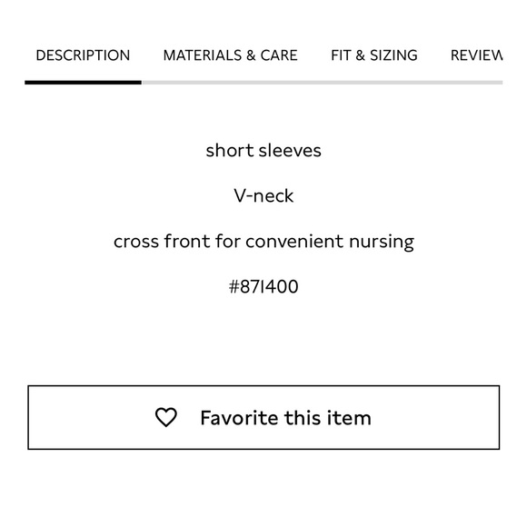 MATERNITY CROSS-FRONT NURSING SHIRT NWT - Picture 4 of 9